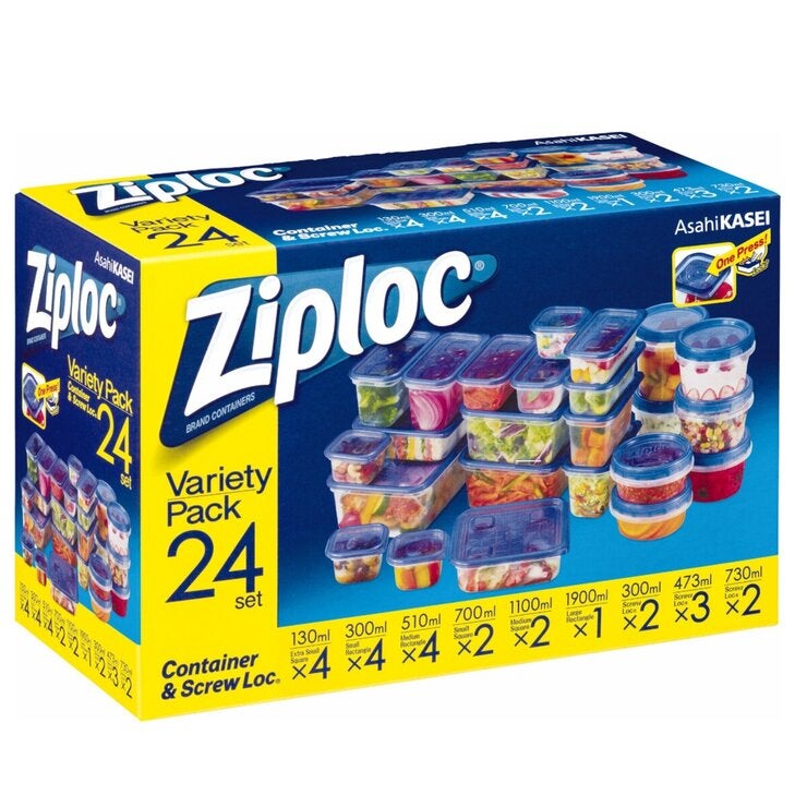 ジップロック コンテナー アソートセット 24組 | コストコ再販店